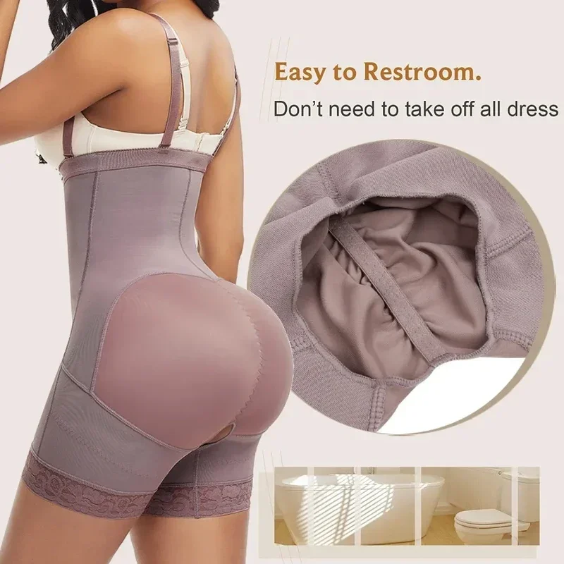 Strips High Waist Trainer Body Shapewear Slimming Sheath Women Flat Belly Butt Lifter Shapers Push Up Corset Body Shapers Women