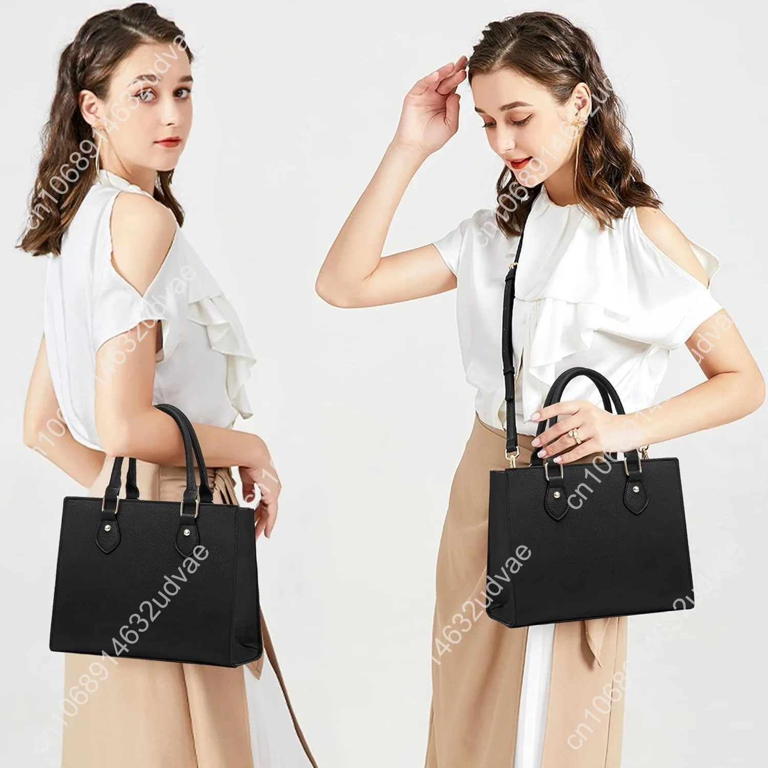 CHICAROUSAL Crossbody Purses and Handbags for Women PU Leather Tote Top Handle Satchel Shoulder Bags