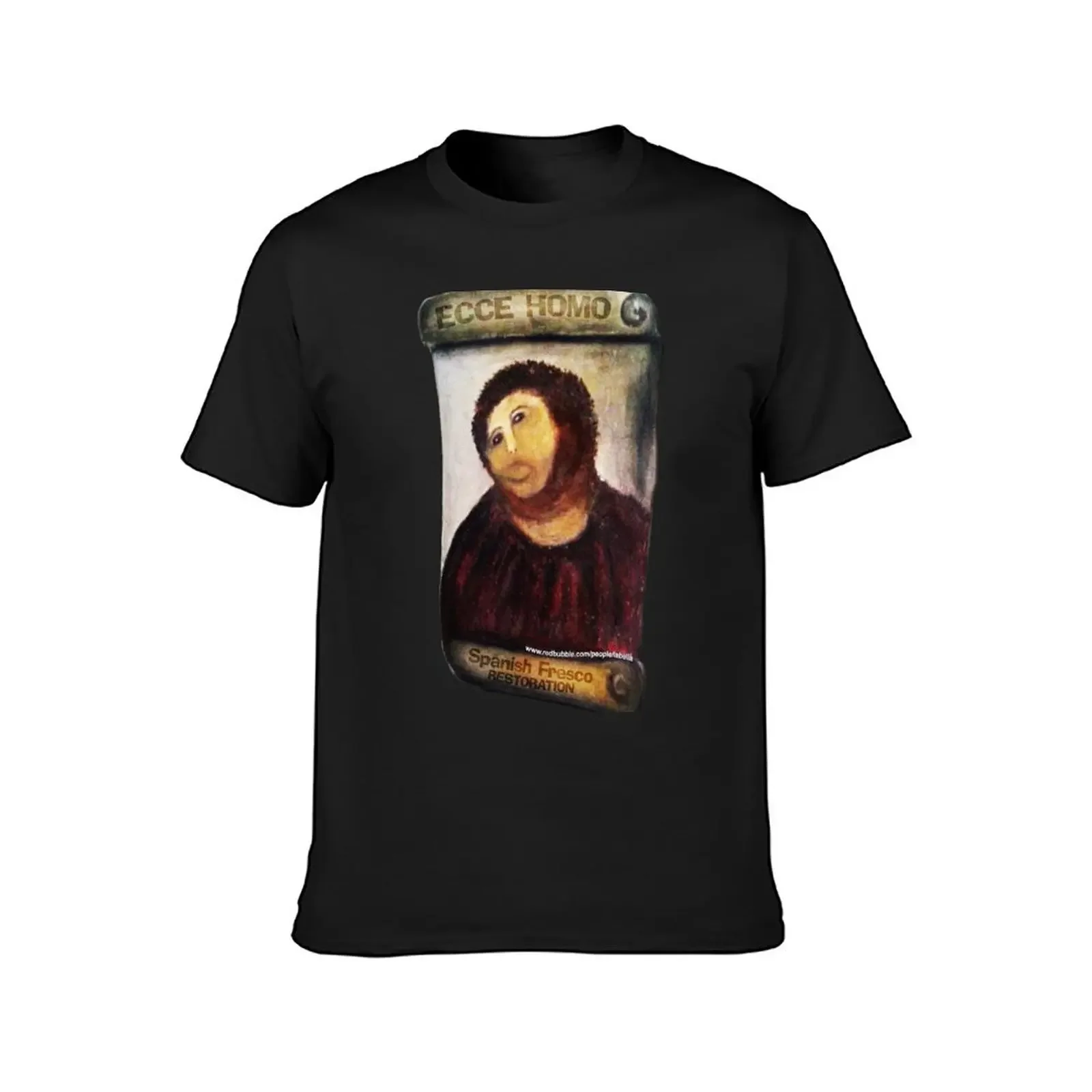 Restoration Ecce Homo T-Shirt Short sleeve tee hippie clothes men clothings