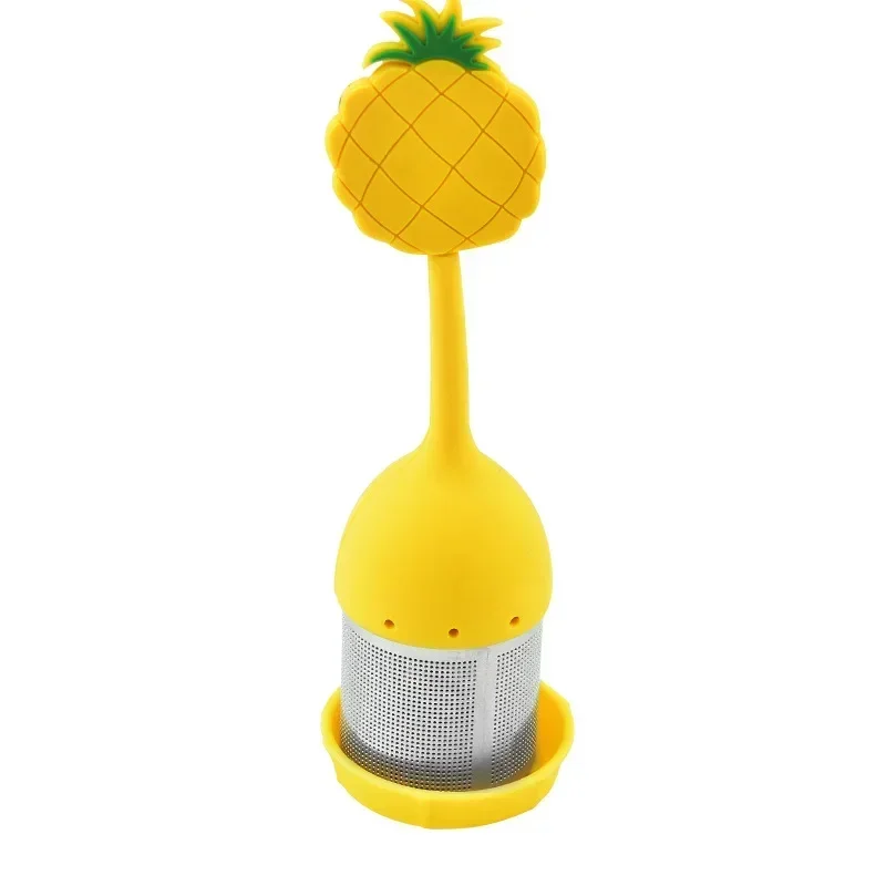 1pc Flamingo Fruits Tea Infuser Stainless Steel Tea Ball Leaf Tea Strainer For Brewing Device Herbal Spice Filter Kitchen Tools