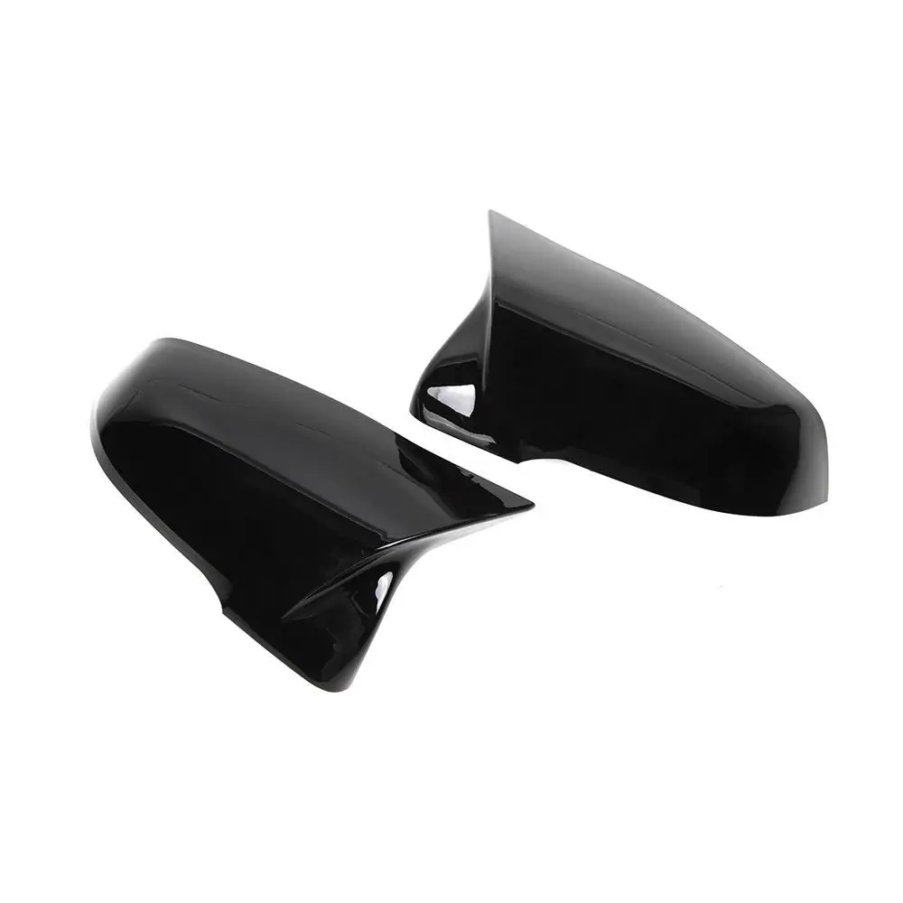 

The ABS Gloss Black Side Door Rear View M Look Wing Mirror Housing Covers for BMW X1 F48 F52 F49 Z4 G29 2018+