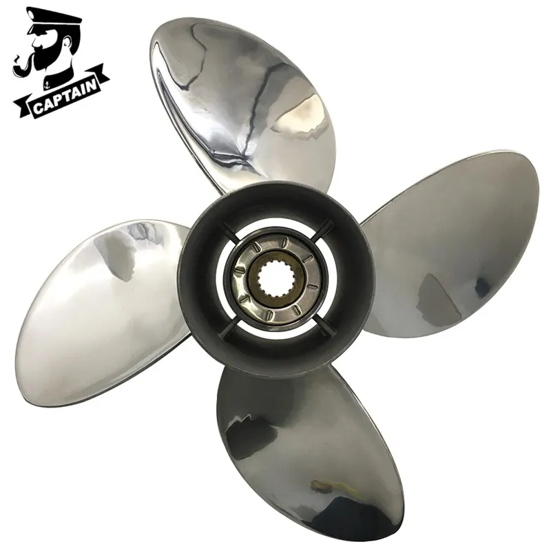 

Пропеллер Captain 4 лопасти 13 1/4x15 подходит для подвесных двигателей Yamaha T50 T60 90HP F115 130HP нержавеющая сталь 15 зубьев левый правый