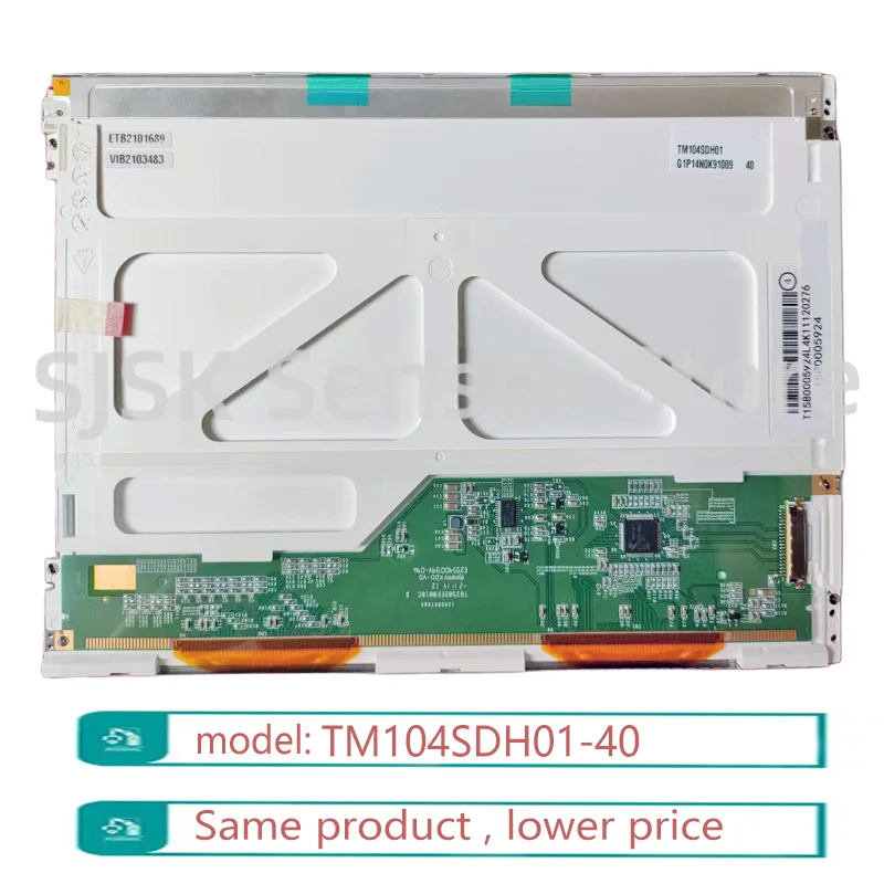 

TM104SDH01-40 10.4 Inch SVGA 800×600 TN TFT LCD Screen 400cd/m² Matte LVDS Wide Temp Industrial Display Replacement