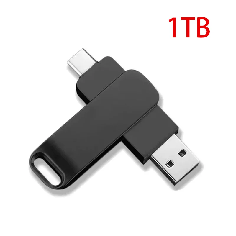 Lenovo 16TB USB 3.2 Flash-Laufwerke Hochgeschwindigkeits-Übertragung Metall-Pendrive Speicherkarte Pendrive Flash-Disk Memoria Wasserdichter Stick