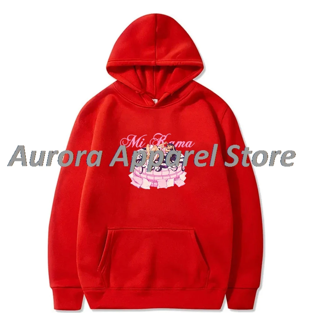 بلوزات Paloma Mami Mi Kama بغطاء للرأس Codigos De Muneka Merch للنساء والرجال بأكمام طويلة #6