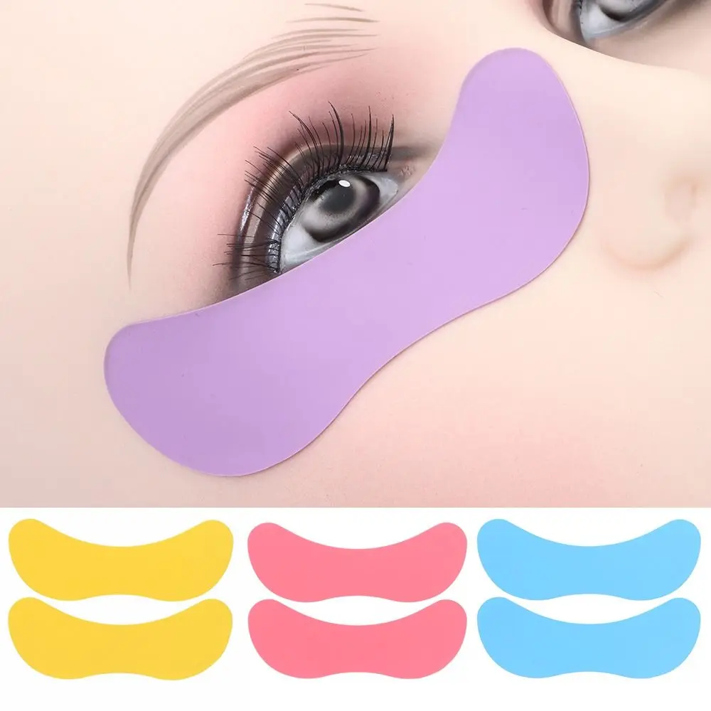 1 Pairs Zachte Isolatie Wimperkruller Tool Wimper Permanenten Pad Wimper Lifting Tool Wimper Perm Pad Siliconen Eye Pads Eye Patch