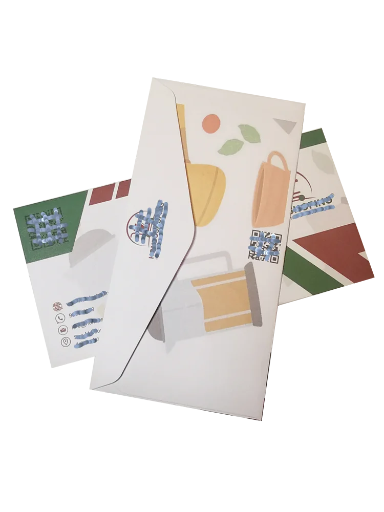 

Personalize Wood Pulp Paper Envelope Custom Business Envelopes