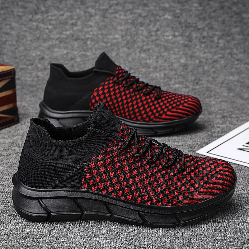 

Original Men's Casual Shoes Mesh Lace Up Lightweight Comfortable Breathable SportsTenis Femino Zapatos Outdoor Walking Shoes