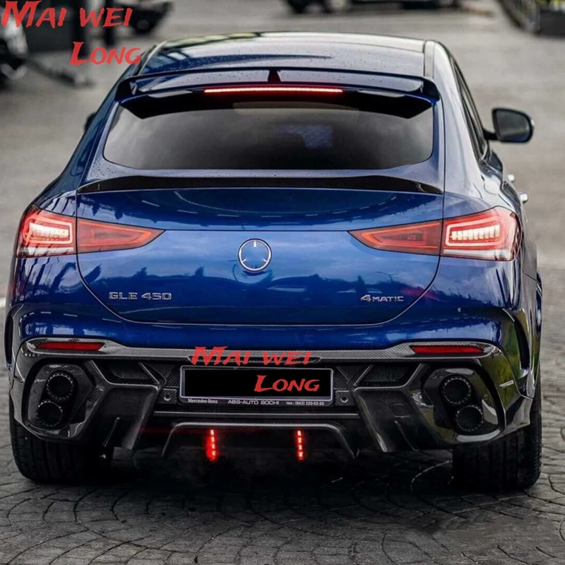 For Mercedes-Benz GLE class GLE Coupe C167 GLE350 450 GLE53 GLE63 rear carbon fiber tail modification 2021+