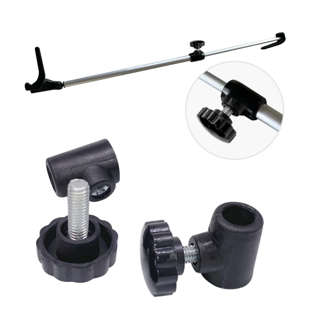 

2pcs Caravan Black Polyplastic Window Stay Lock Knob For RV Window Telescopic Rod Limit Knob Repair Tools Camper Accessories