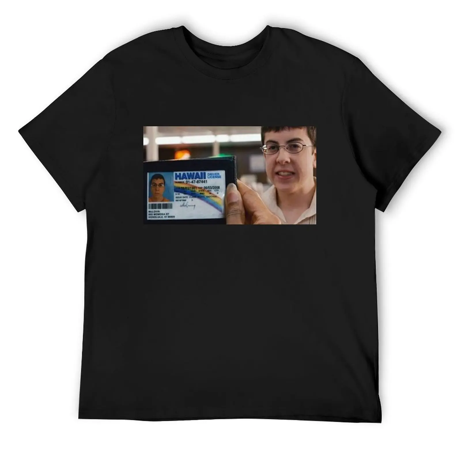 

McLovin Movie Scene T-Shirt tops valentines boutique clothes custom t shirt funny costumes mens clothes