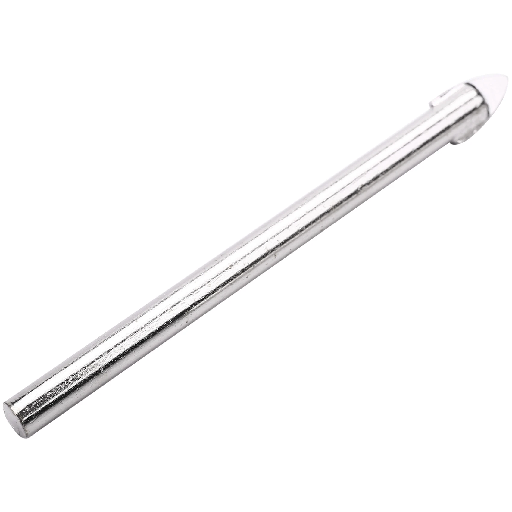 Cabezal de punta de lanza piezas, broca de vidrio para azulejos de mármol y cerámica, vástago redondo de 6MM, herramientas de perforación para azulejos de baño, 10 Uds.