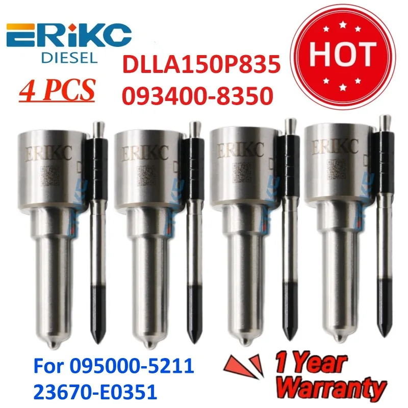 

ERIKC DLLA150P835 (093400-8350) Nozzle Injector Spray Nozzle DLLA 150P835 DLLA 150P 835 for 095000-5211 23670-E0351