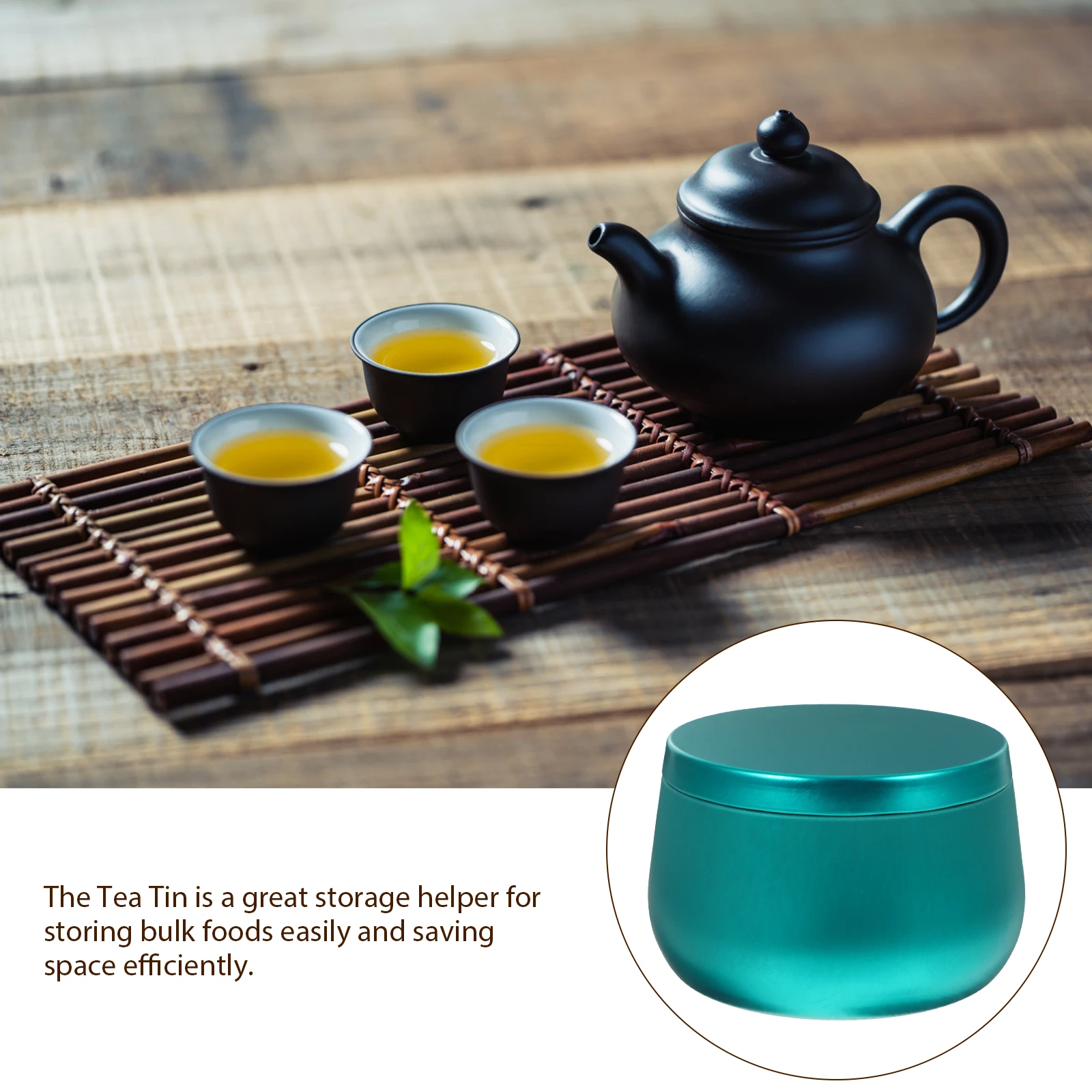 

12 Pcs Round Storage Can Candy Tea Jars with Lids Suite Container Tinplate Cans