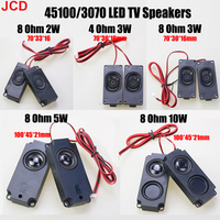 1pair Audio Portable Speakers 3070 4Ohm / 8Ohm 3W5W10W Computer Speaker Advertising LCD TV Speakers Loudspeaker Rectangle Speake