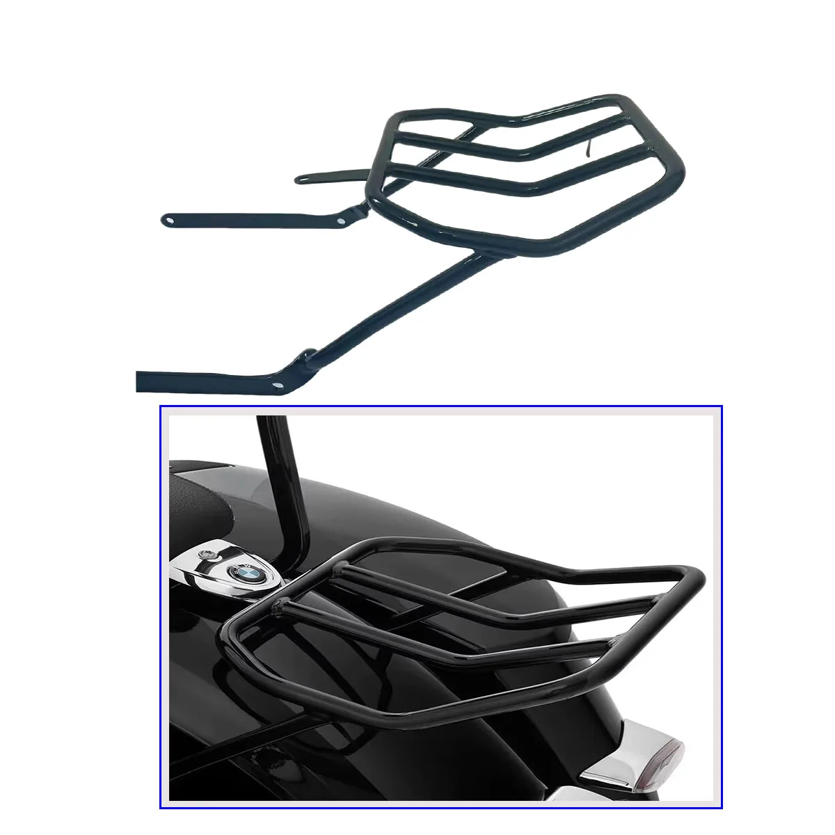 

For BMW R18B R18TC 2021 2022 Motorcycle Accessories Motorcycle Rear Seat Carrier Cargo Luggage Rack