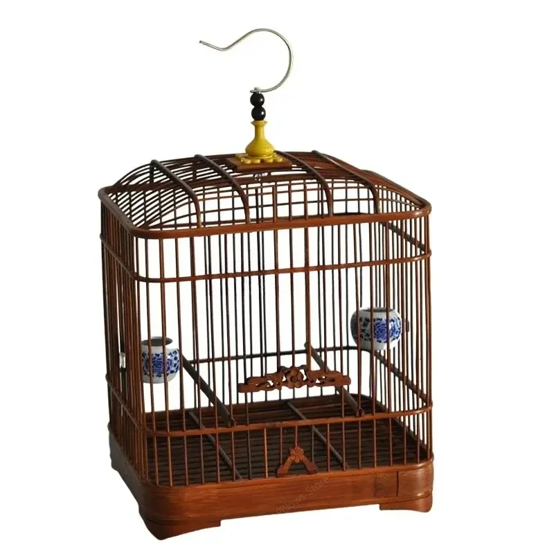 

Outdoors Luxury Wooden Bird Cages Budgie Park Carrier Large Bird Cages Canary Voladera Para Pajaros Jaulas Pet Products WZ50BC