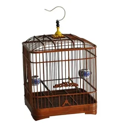 Outdoors Luxury Wooden Bird Cages Budgie Park Carrier Large Bird Cages Canary Voladera Para Pajaros Jaulas Pet Products WZ50BC