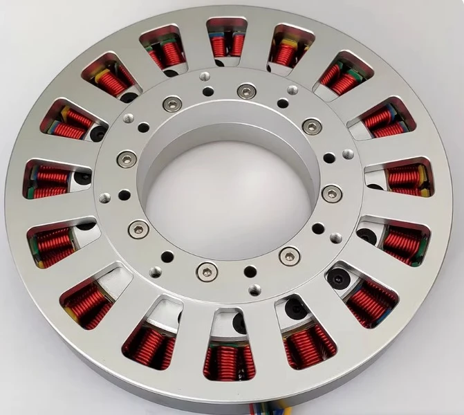 700W 14810 Large Hollow Shaft Ultra Low Speed Disc DC Brushless Motor Flat Thin Motor Large Permanent Magnet Brushless DC Motor
