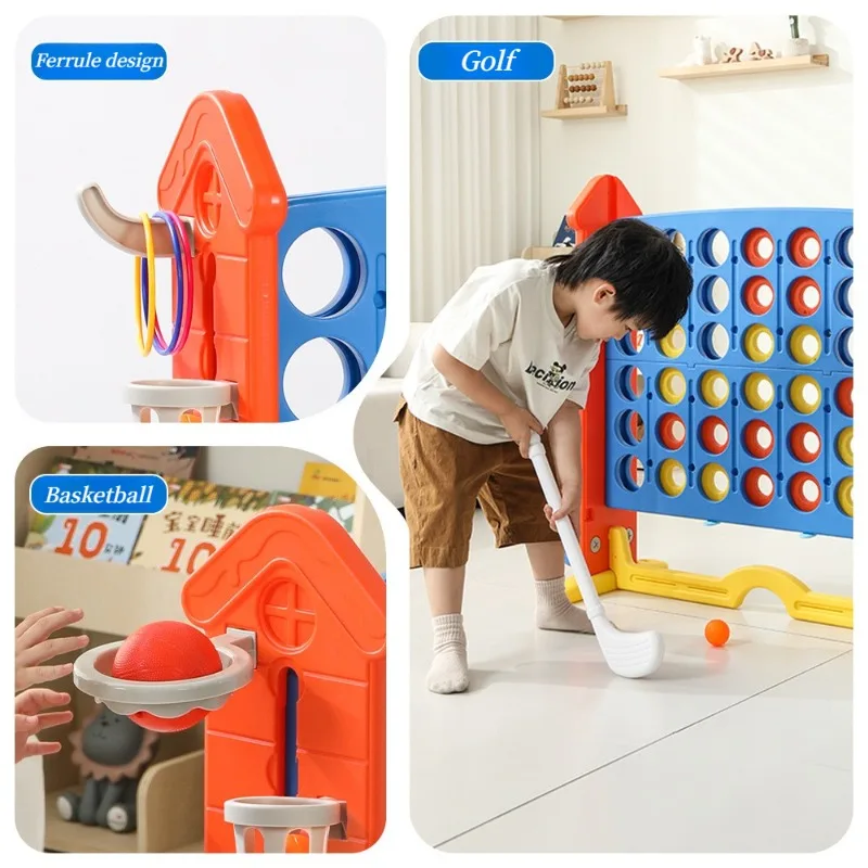3D Board Games Connect Four Standing Board Game Large Children Educational Puzzle Toys Party Kids Games Strategy Tabletop Chess