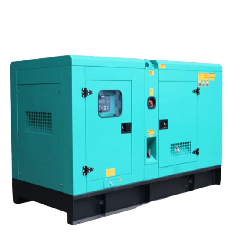Super Silent 20KW Diesel Generator Set Open Frame Portable Power With 1500rpm Speed Low Price