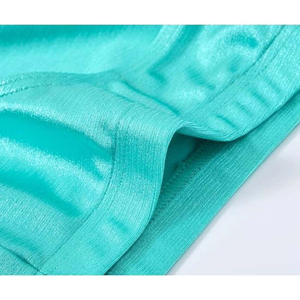 Jinshi Men's Sexy Briefs Panties Slip Sexy Male Nylon Mens Underwear Bikini Breathable Mens Panties