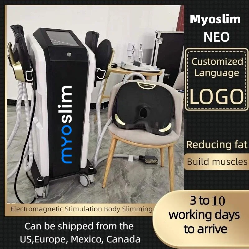 

Новый MYOslim RF EMS машина для моделирования тела, массажер для похудения, 15, электромагнитное устройство для стимуляции мышц для похудения