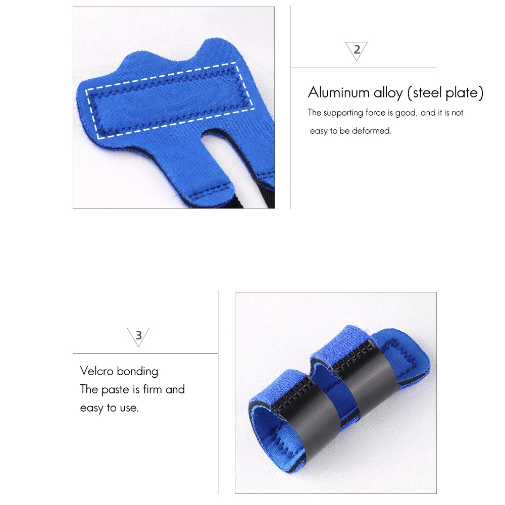 4 pçs dedo gatilho tala alívio da dor gatilho dedo fixação tala para dedo quebrado dedo mindinho artrite ferida