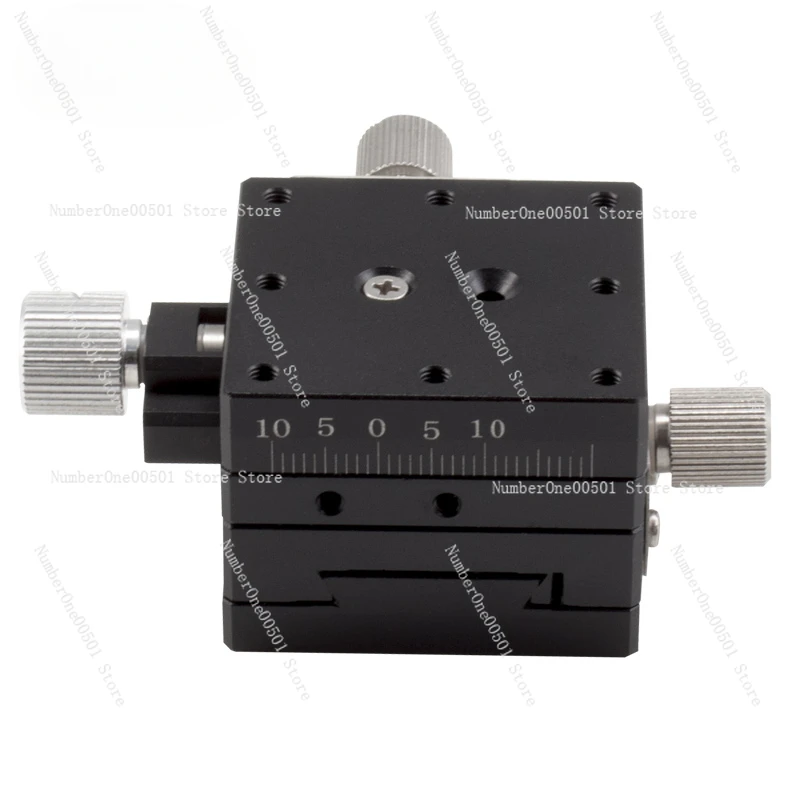 LWF25/40 Manual Displacement Fine-tuning Cross Slide Table Miniature Mini Type Dovetail Precision Platform XY Bi-direction