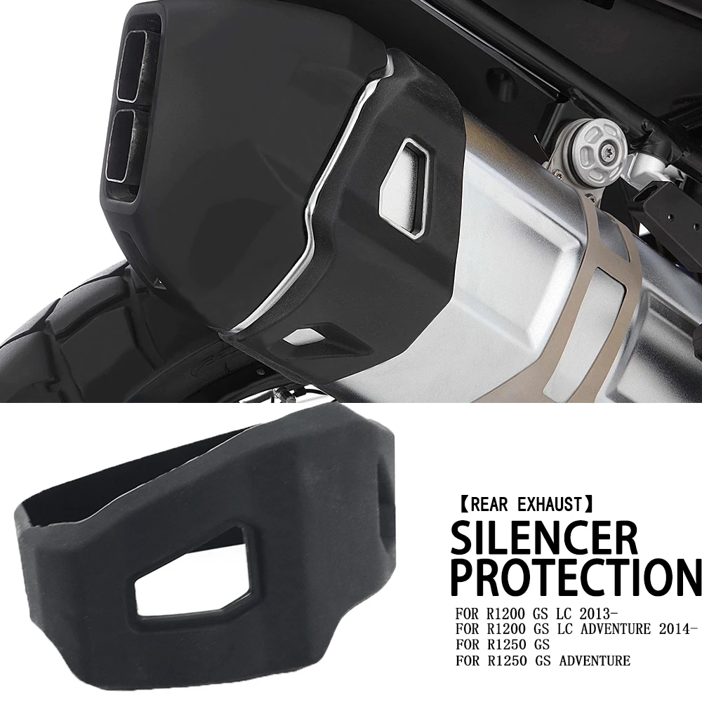 New For BMW R1200GS LC R 1200 GS R 1250 GS ADV ADVENTURE Heat Shield Protection Rear Exhaust Muffler Pipe Guard