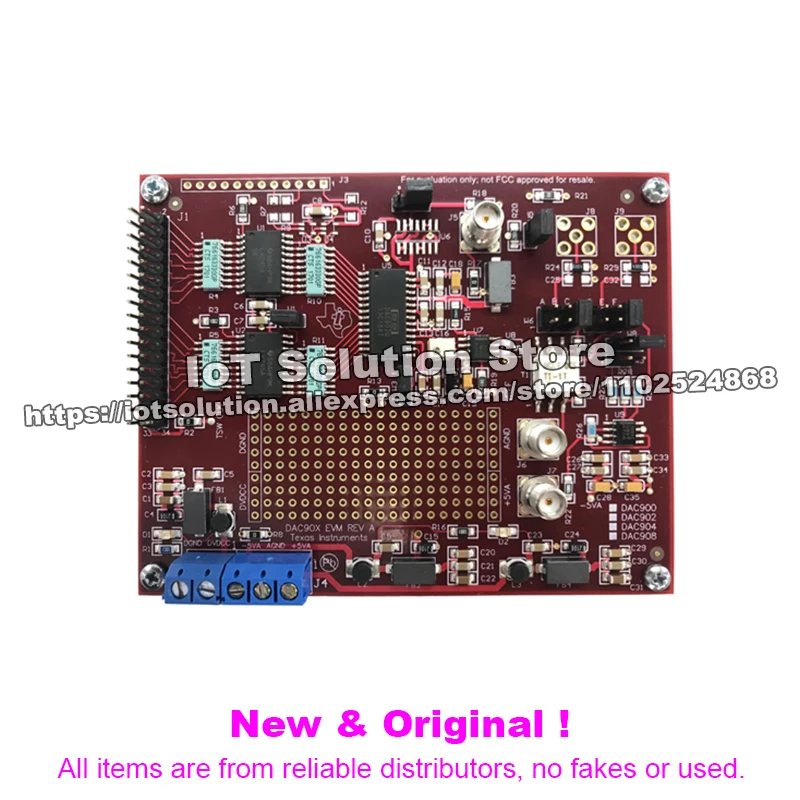 DAC900EVM DAC900 10-Bit 165-MSPS Digital-to-Analog Converter (DAC) Evaluation Module