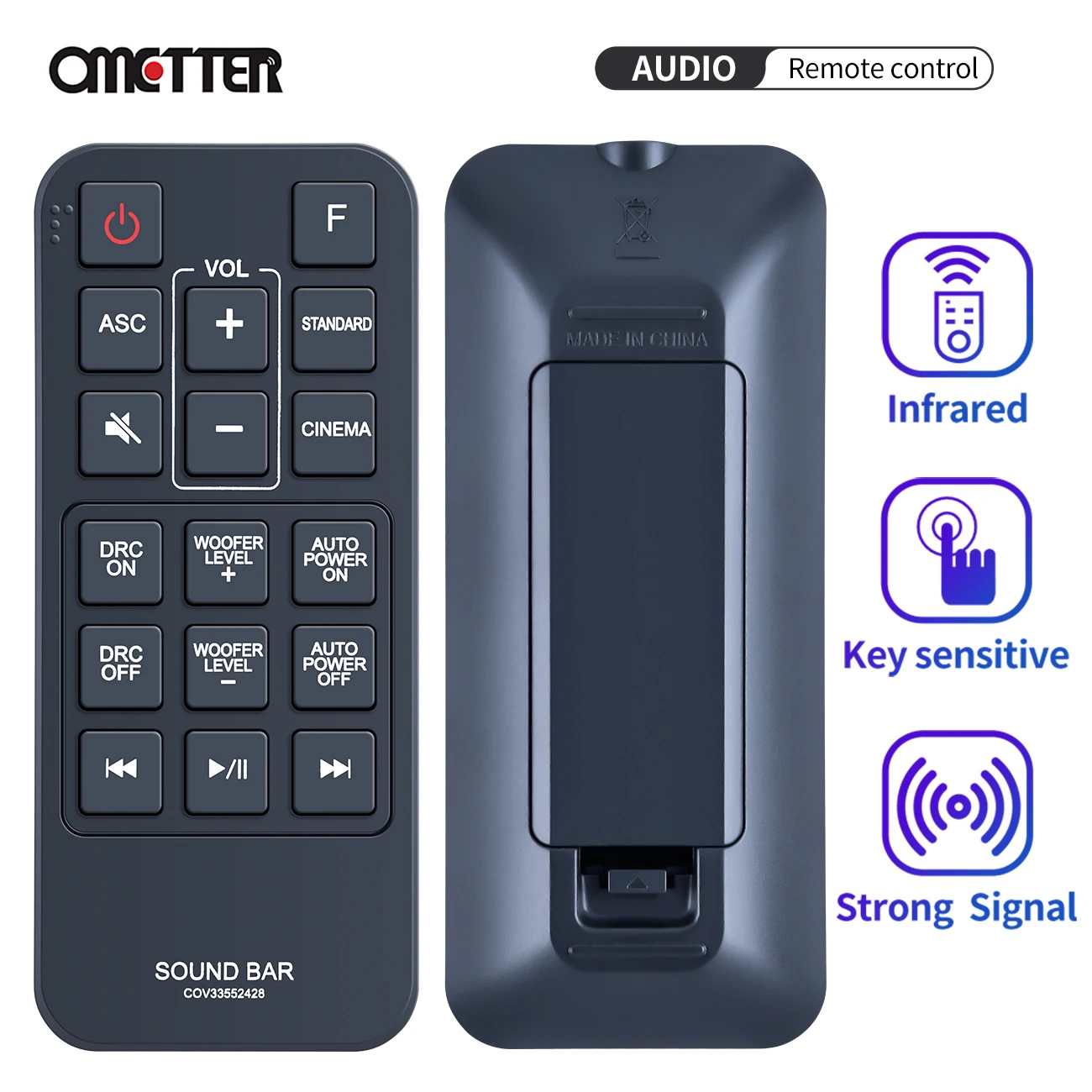 COV33552428 COV34445442 لشريط الصوت التحكم عن بعد SH2 SPH2B-P