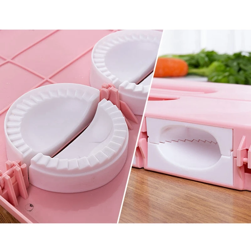 Dumplings Maker Tool Mold Jiaozi Make 8 Dumplings At A Time Baking Molds Pastry Kitchen Accessories