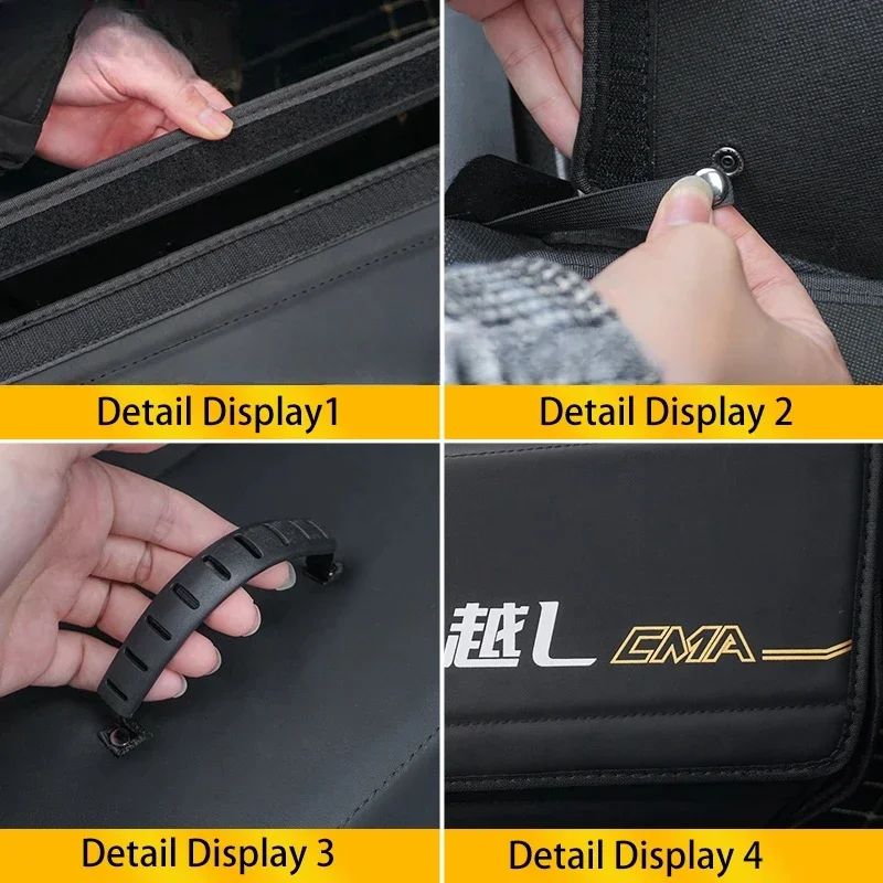 Fit For Geely KX11 Monjaro 2022-24 Car Trunk Storage Box multifunctional Manjaro Foldable Interior Accessories Xingyue L