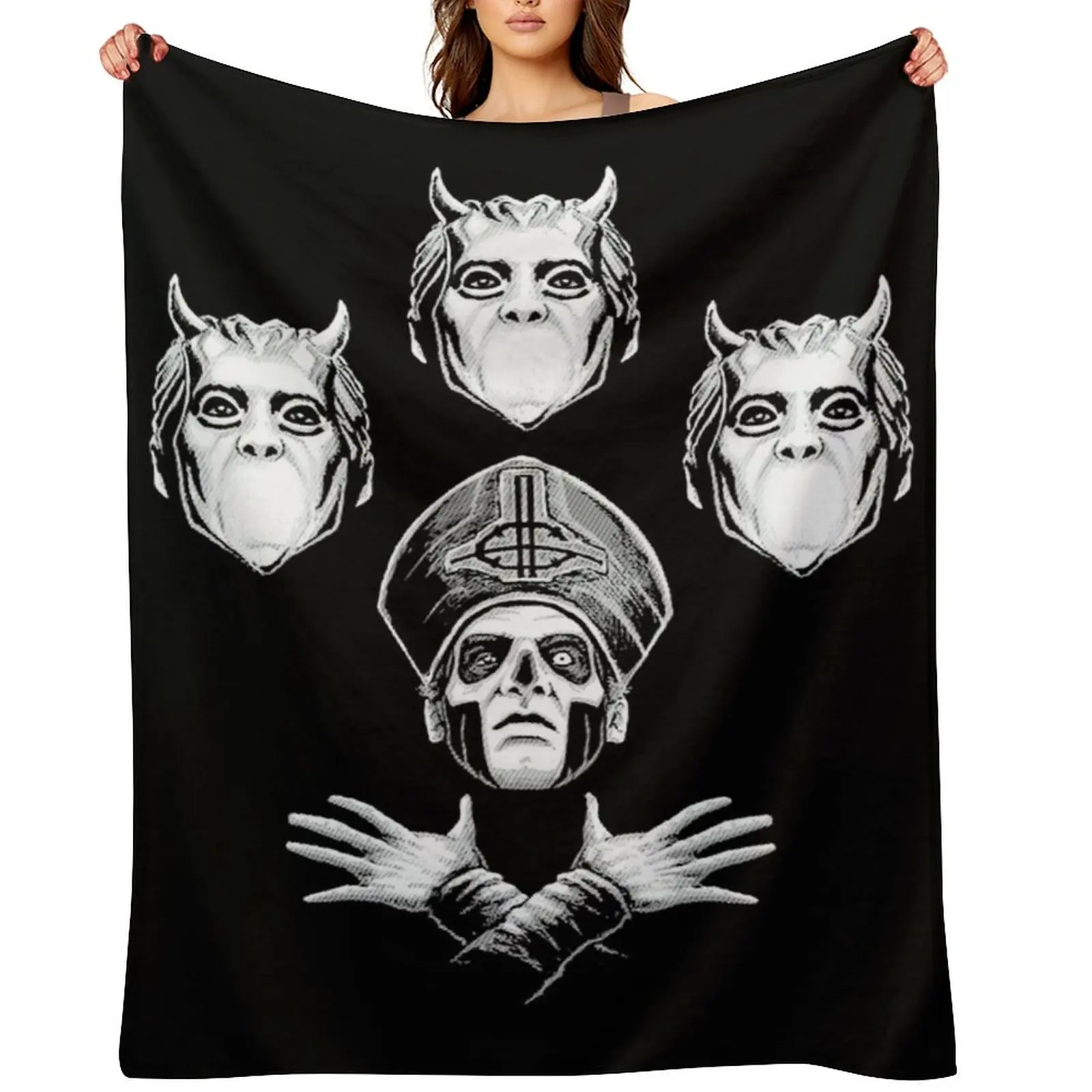 

Ghost - Impera Maestro Throw Blanket Thin blankets and throws For Sofa Thin Blankets