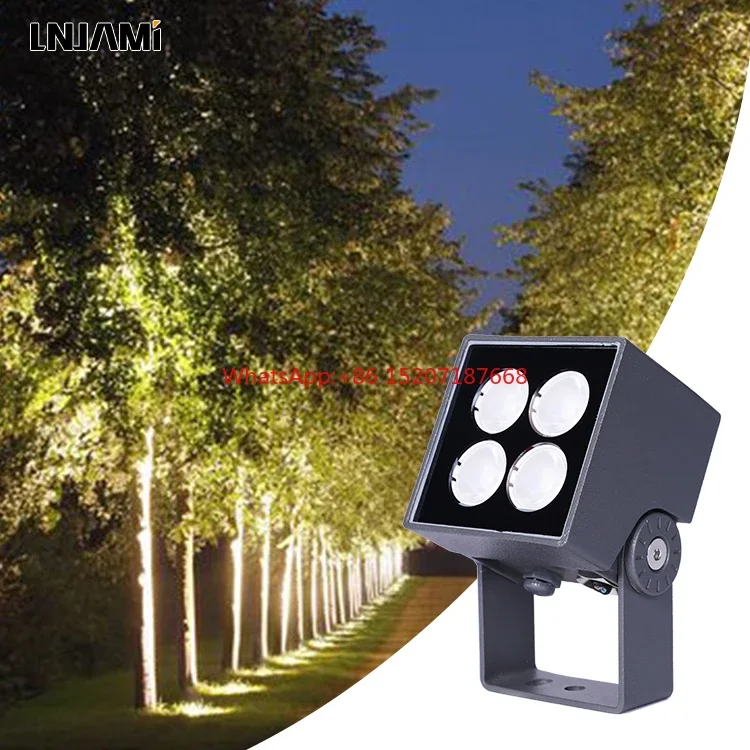 

IP66 Rated 8W/12W Mini DMX-Controlled RGB LED Architectural Floodlights for Outdoor Building and Stage Lighting