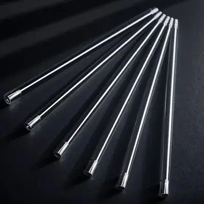 

6 Pcs Curtain Accessories Wand Pull Rod Clear Handle Stick for Blinds Plastic Wands Office