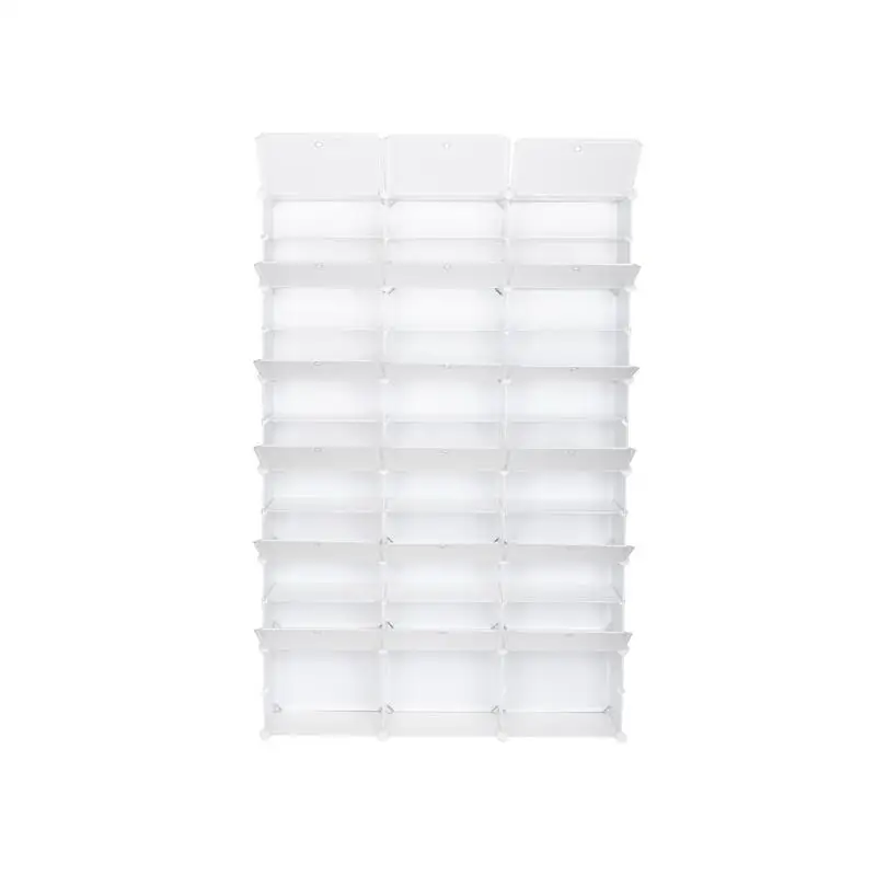 منظم رف أحذية محمول مكون من 12 طبقة مكون من 72 زوجًا، حامل خزانة تخزين قابل للتوسيع للكعب والأحذية والشباشب - أبيض