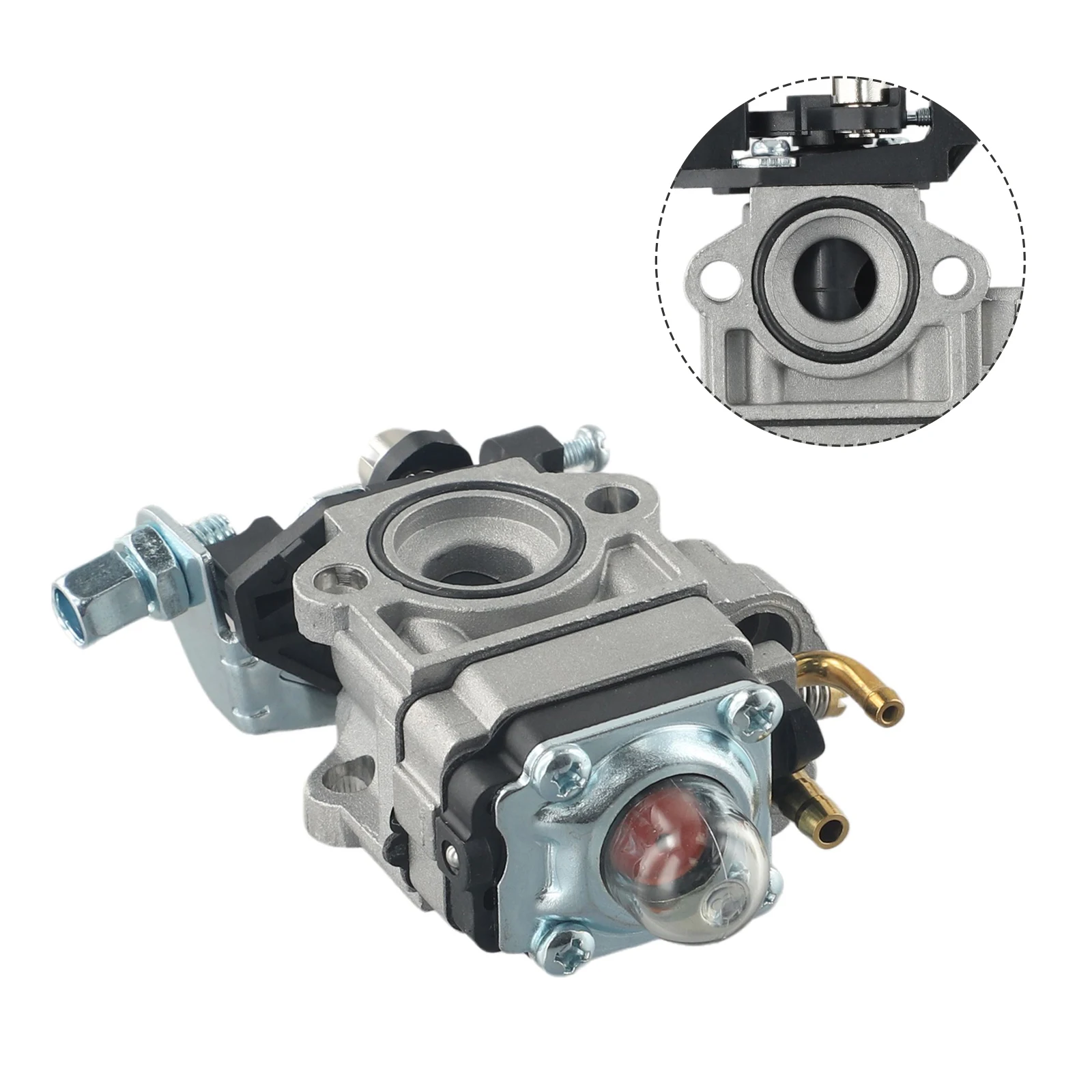 가든 잔디 트리머 기화기 탄수화물 헤지 트리머 브러시 커터 전기 톱 22cc 36cc 연료 파이프 가스켓 엔진 도구 부품