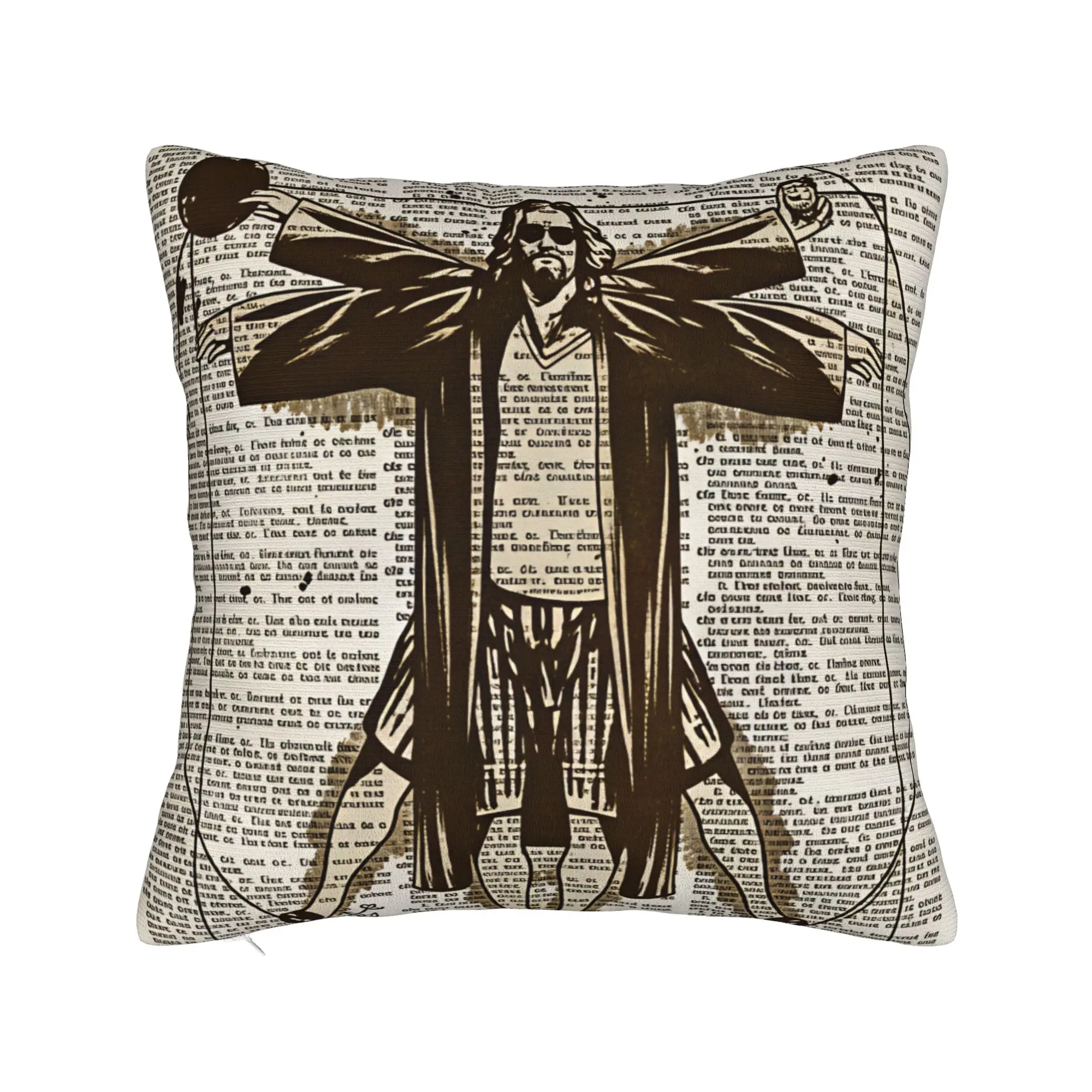 Pillow Case The Dude Big Lebowski (24) Comfy  Pillow Cover For Sofa Car Home Decor Fashion Pillowcases