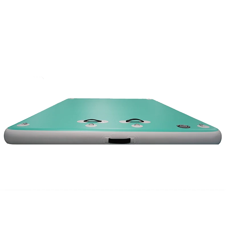 

Factory Price Inflatable Water Floating Island Dock Fishing Pontoon Boat Water Mat Float Platform Yoga Mat Water Play Equipmentp