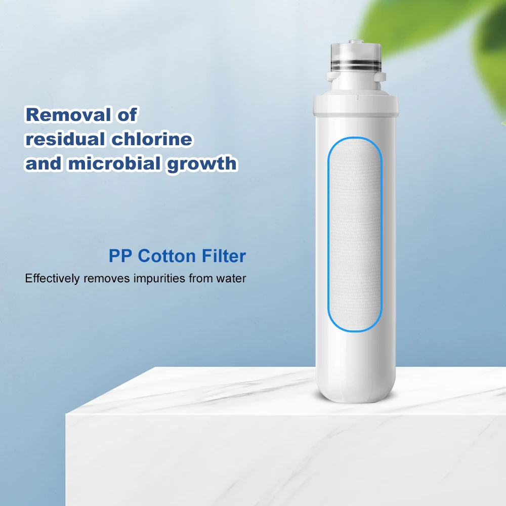 K5-3 PCC Replacement of Filter Cartridge 4 Stages Filter Water Tank Water Filter Quick Replacement 3/8 \