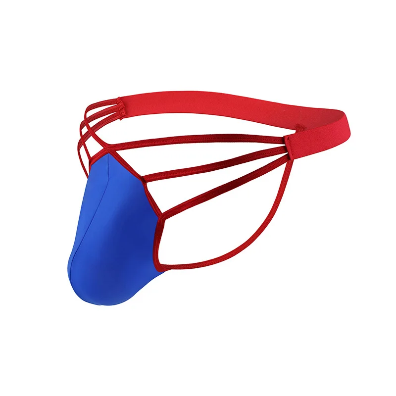 

Ледяной шелк, стринги с Т-образной спинкой для мужчин, сексуальные трусы с низкой талией, большая U-образная выпуклая сумка, стринги для геев, эротические открытые ягодицы, выдолбленные трусы
