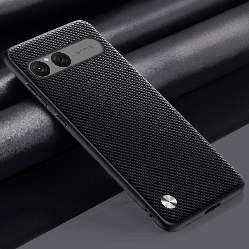 Capa para sony xperia 10 vii luxo couro do plutônio proteção do telefone silicone à prova de choque capa para sony xperia 10 vii pára-choques capa