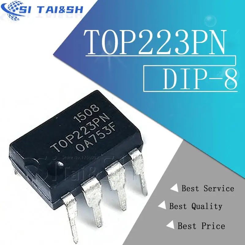 10PCS TOP245PN DIP TOP245 DIP-7 TOP245P TOP244PN TOP244 TOP243PN TOP243 TOP242PN TOP232PN TOP224PN TOP223PN TOP222PN TOP224
