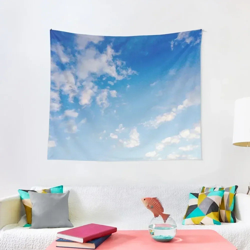 

Blue Sky and Clouds Tapestry Aesthetic Decoration Home Decorations Aesthetic Tapestry