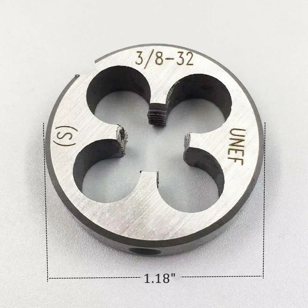 3/8-32UNEF 3/8 ”-32 UNEF 3/8-32 HSS Tap And Die Set,UNEF Machine Thread Tap и UNEF Round Thread