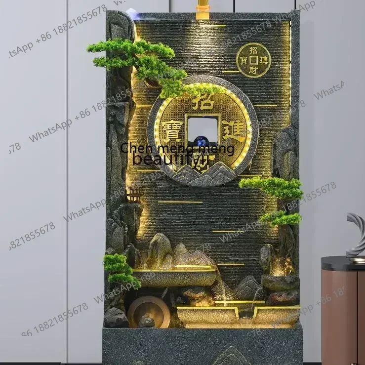 CC Rockery circulating water ornament water mantle water partition landscaping decorative fountain