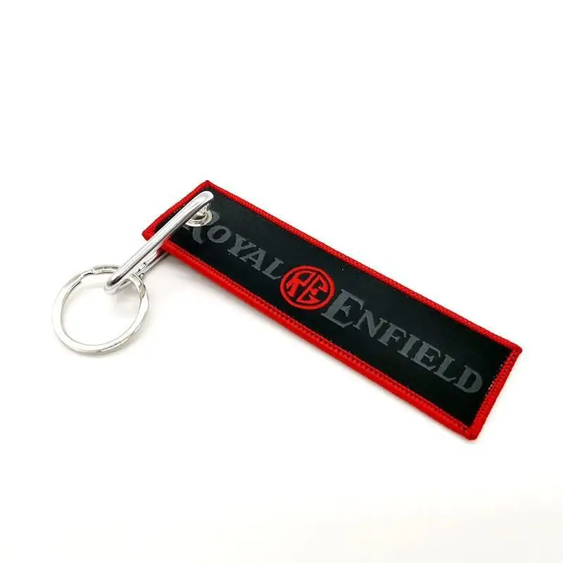 Motorcycle Cloth Keychain For Royal Enfield Bullet/Meteor/Classic 350 500 Interceptor 650 Continental GT 535 Himalayan 411 400