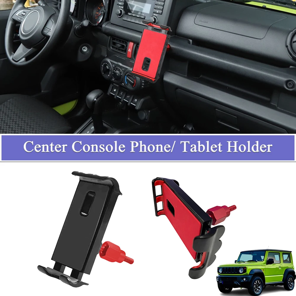 

Center Console Dashboard Phone Holder Tablet Holder for Suzuki Jimny JB74 JB64 2019-2026 Car Mount Bracket Interior Accessories